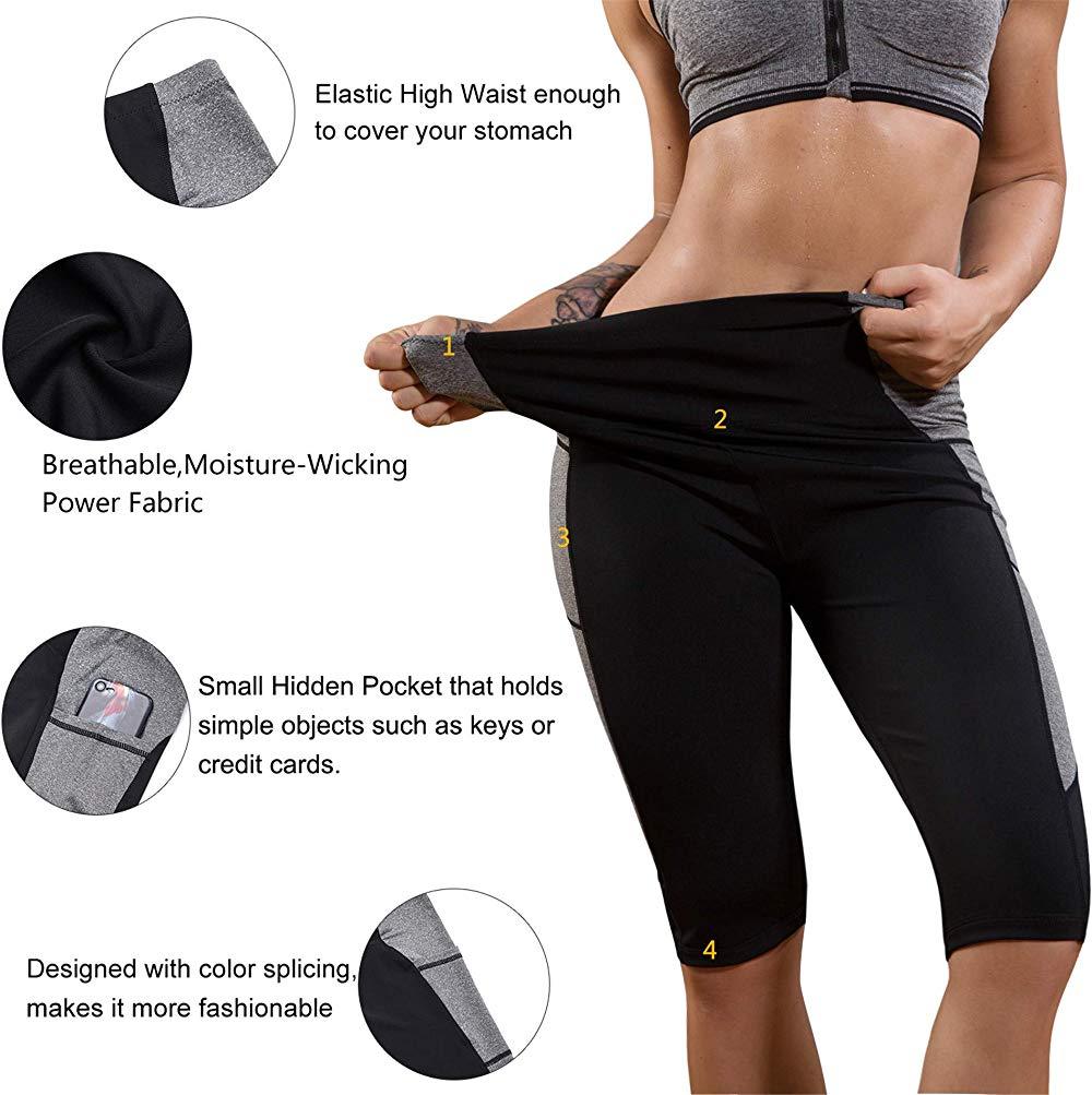 Women High Waist  Tummy Control Sport Pants For Exercise - Nebility
