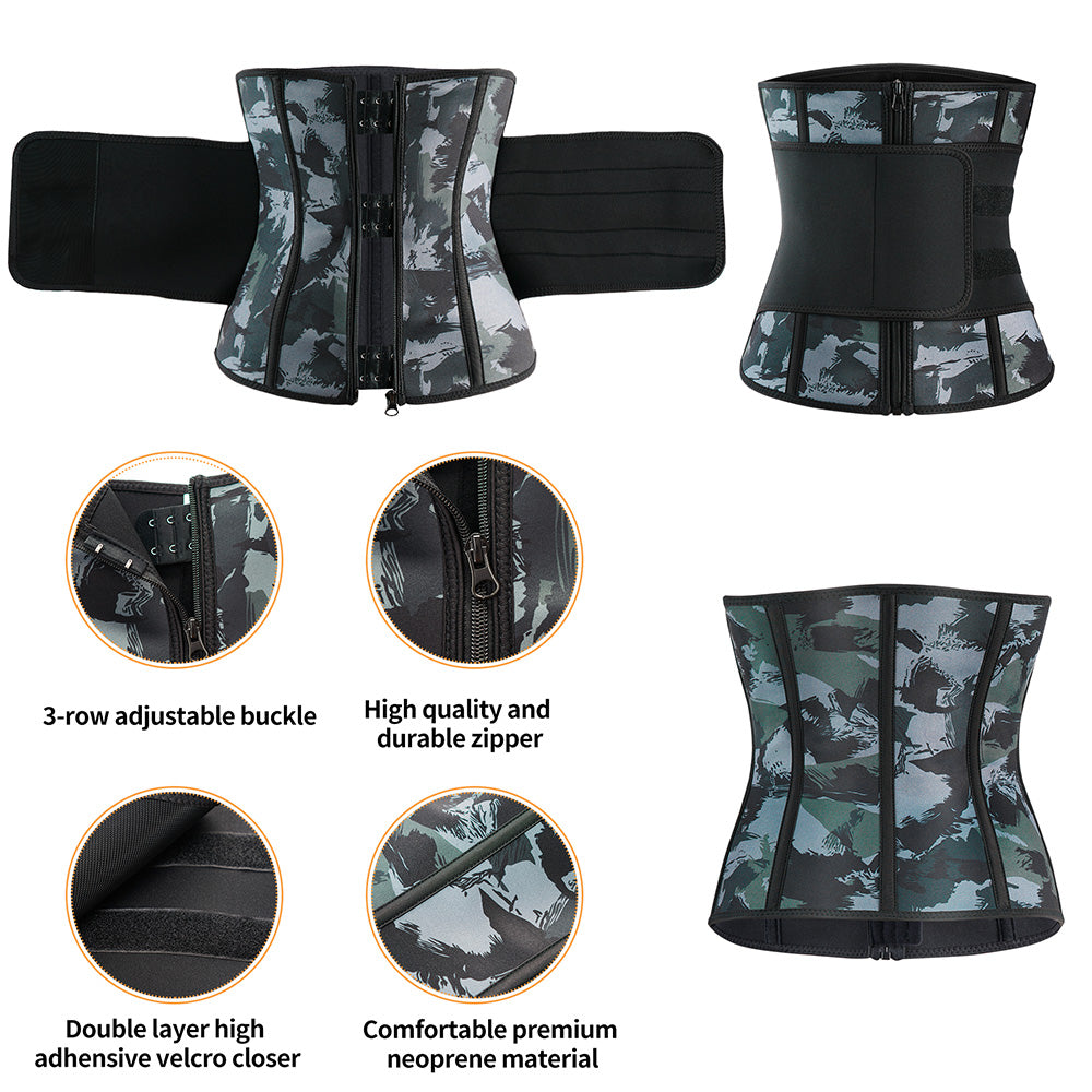 Camouflage Waist Trainer for Women Details - Nebility