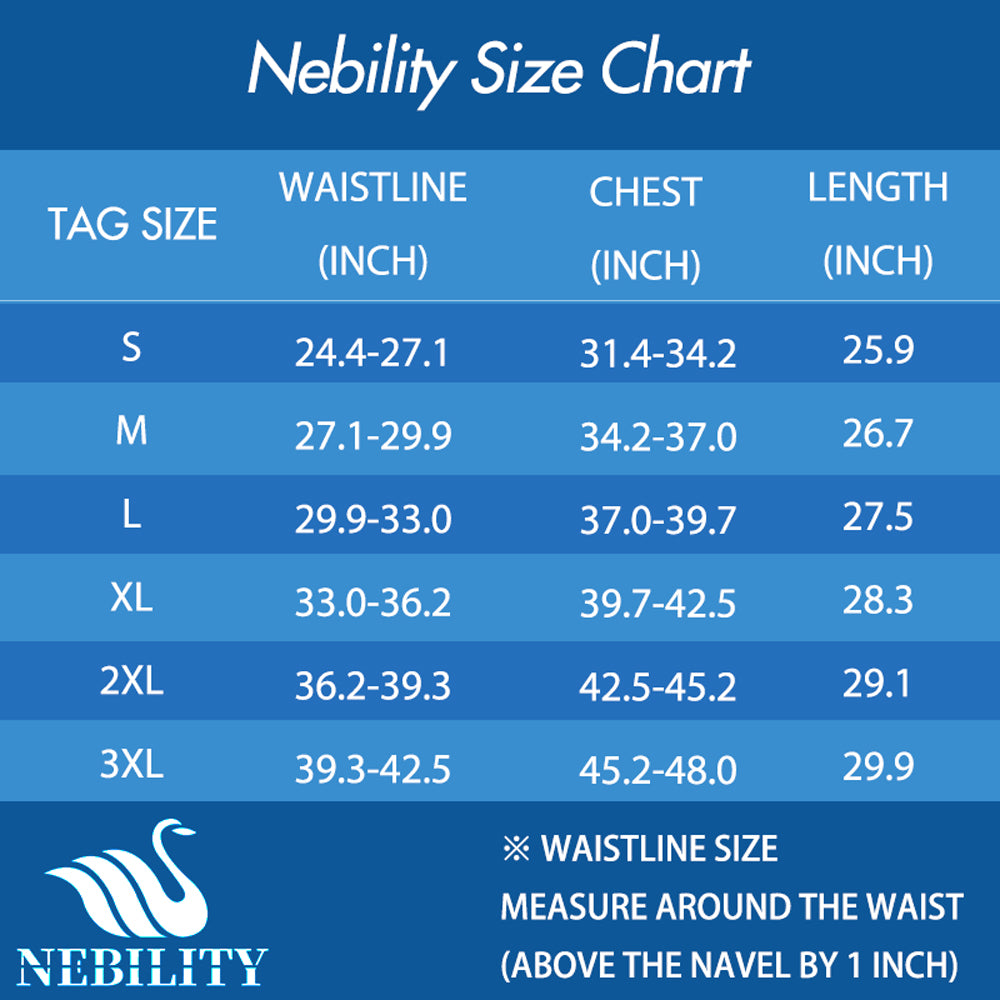 Nebility Long Sleeve Bodysuit For Women Shaper