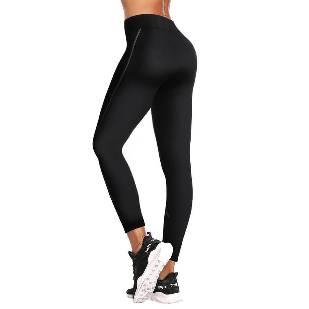 Women Sauna Weight Loss Slimming Neoprene Pants With Side Pocket Hot Thermo Fat Burning Sweat Leggings
